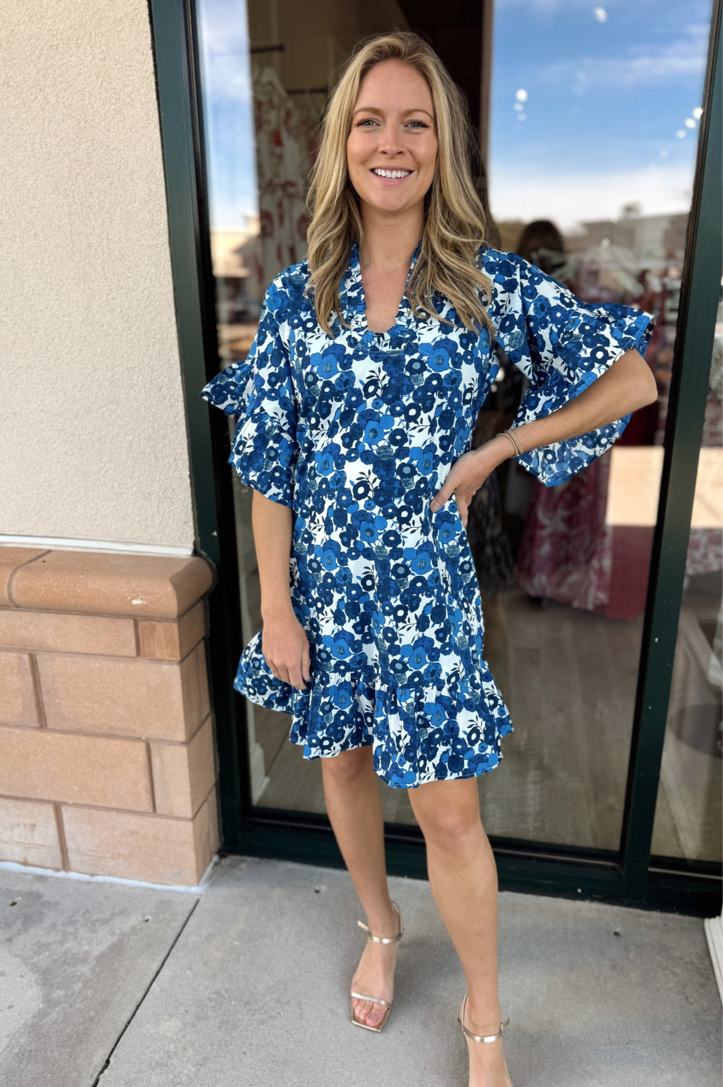 blue mini dress wedding guest Light Blue Satin Bow Front Mini Dress - Wedding Guest Dress