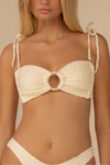 Tori Ties Bandeau Top