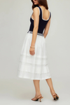 Thea Contrast Midi Dress