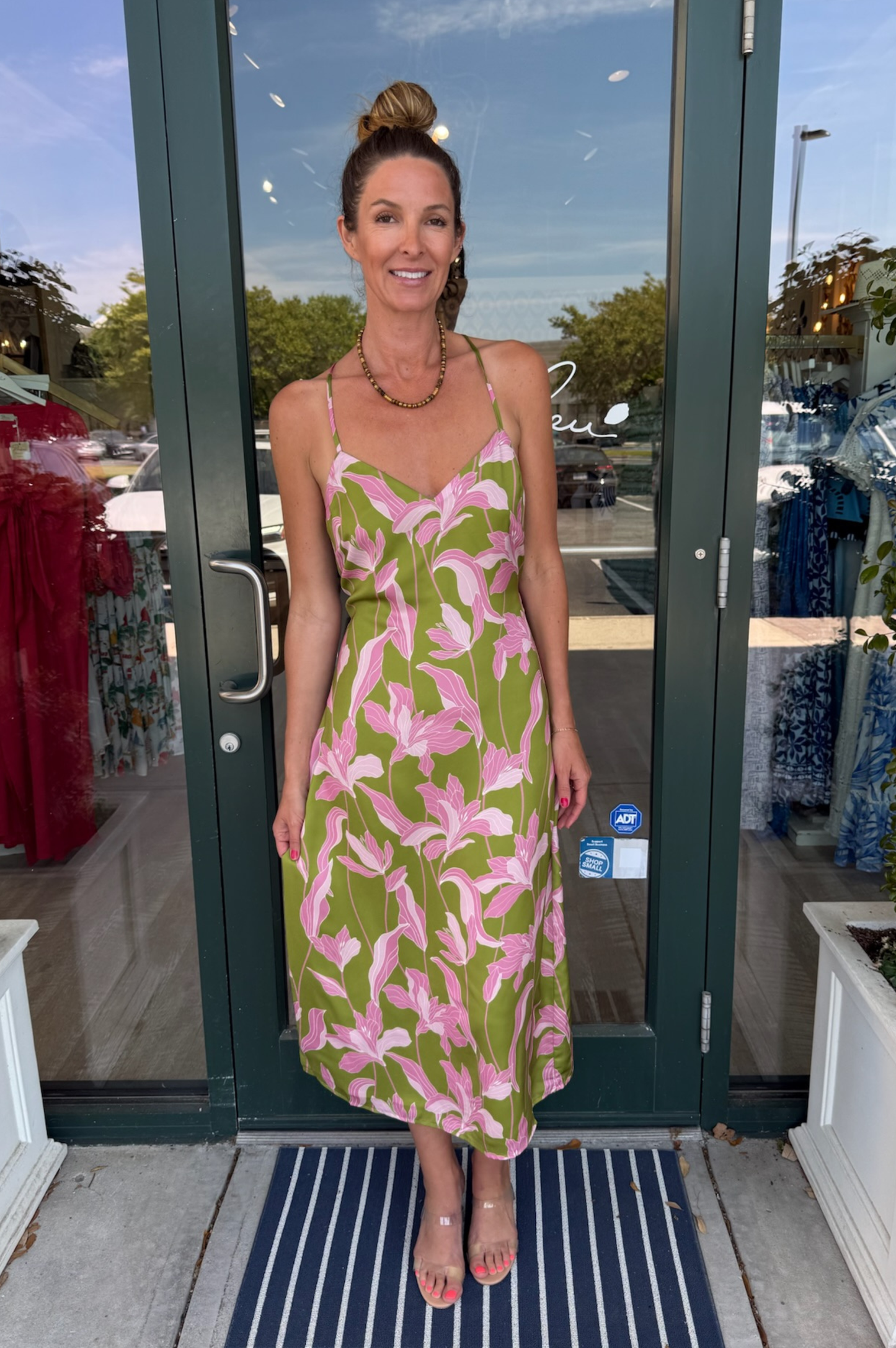 flora midi dress Gilded Flora Midi Dress