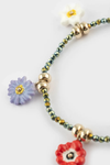 Anemone Flowers Beads Bracelet