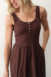Lexi Rib Split Dress