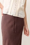 Avery Linen Midi Skirt