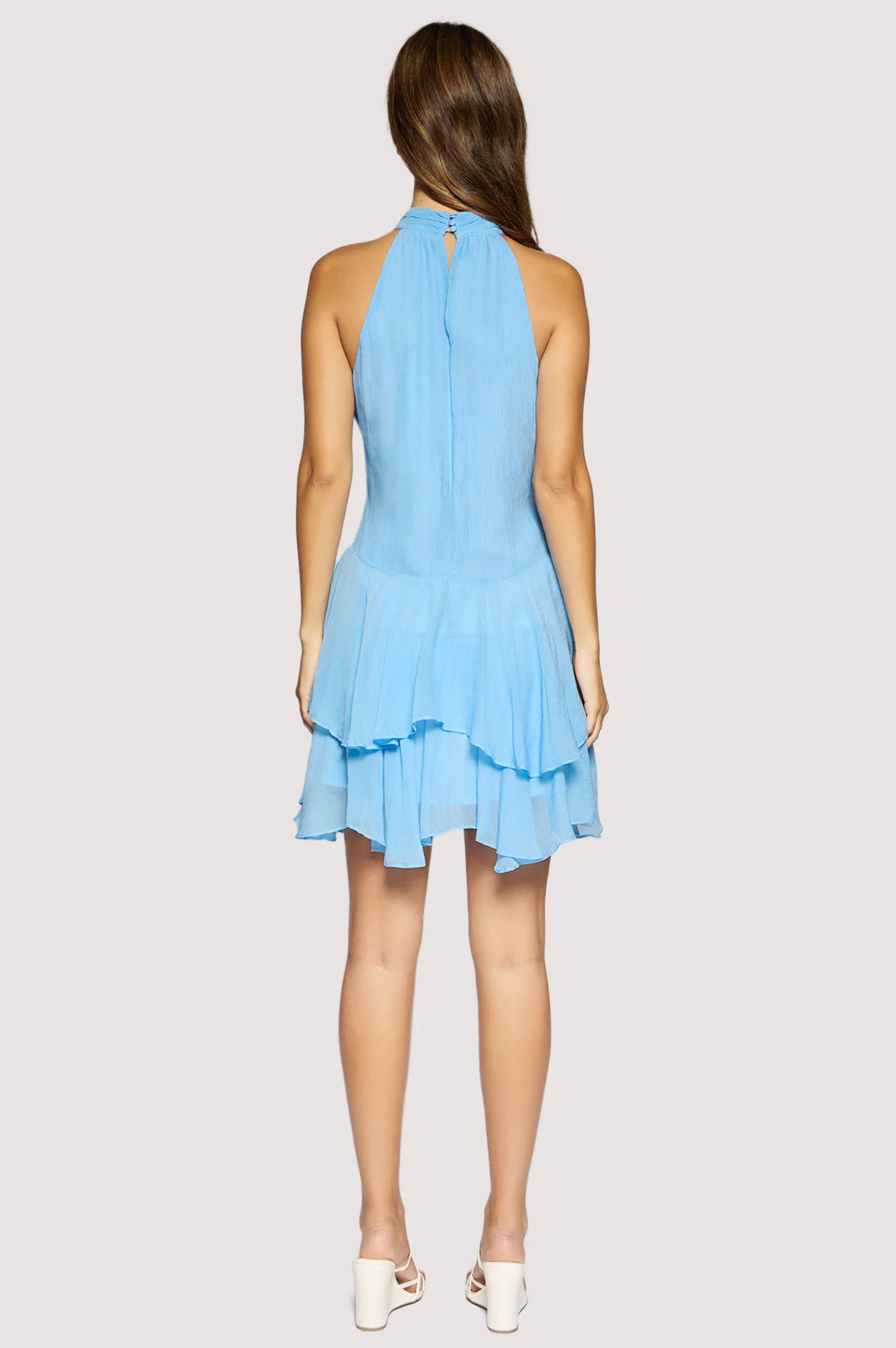 VENUS SKY MINI DRESS Light Blue / Large