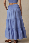 Coastal Poplin Maxi Skirt
