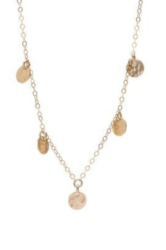 Talia Collection 5 Disc Necklace