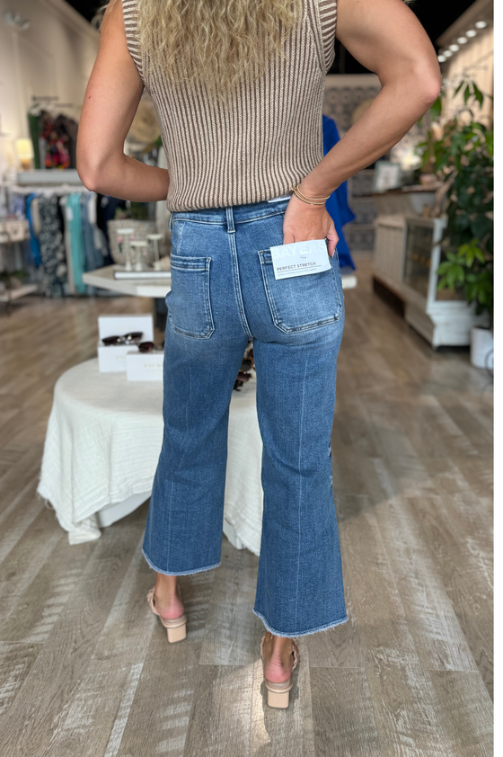 High Rise Wide Leg Jeans