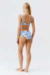Bel Air Blue Leaf Bikini Bottom