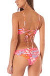 Flower Scape Candice Bikini Top