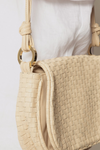 Delphine Woven Saddle Bag