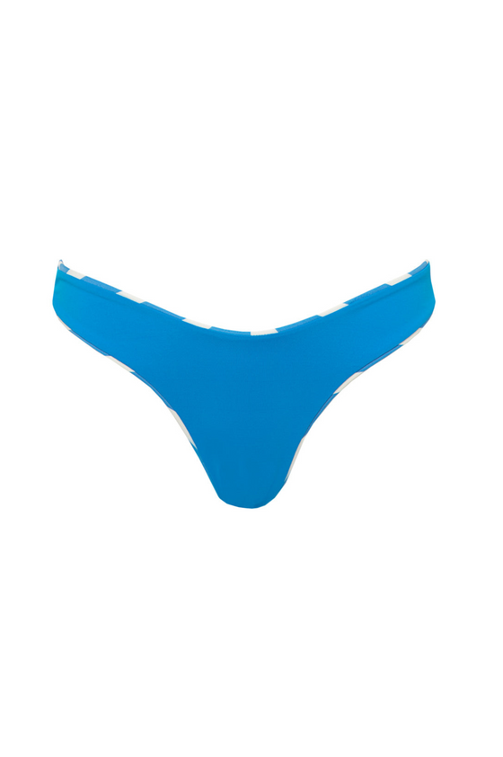 Azure Stripes Splendour Bikini Bottom
