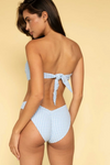 Tori Ties Bandeau Bikini Top