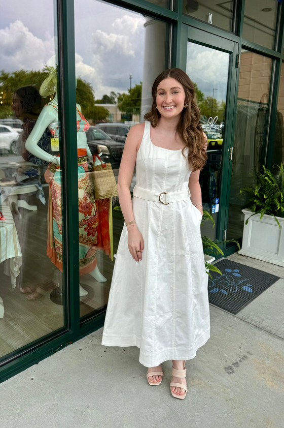 Liliana Denim Midi Dress