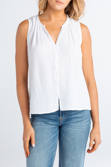  Button Down Tank
