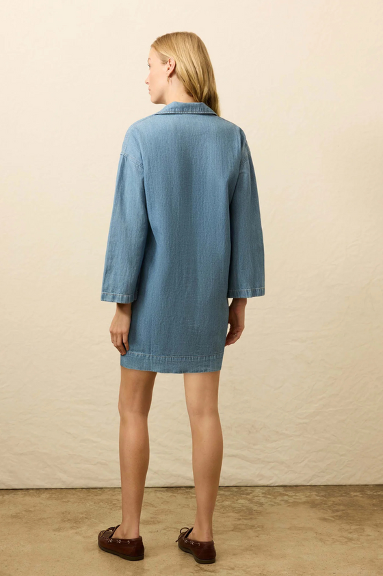 Linen Denim Sail Away Dress