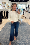 Everly Cable Knit Sweater Polo