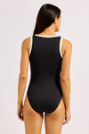 Zip Front One Piece