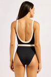 Belted Retro Tank One Piece