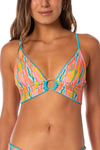 Aqua Dream Long Line Bikini Top