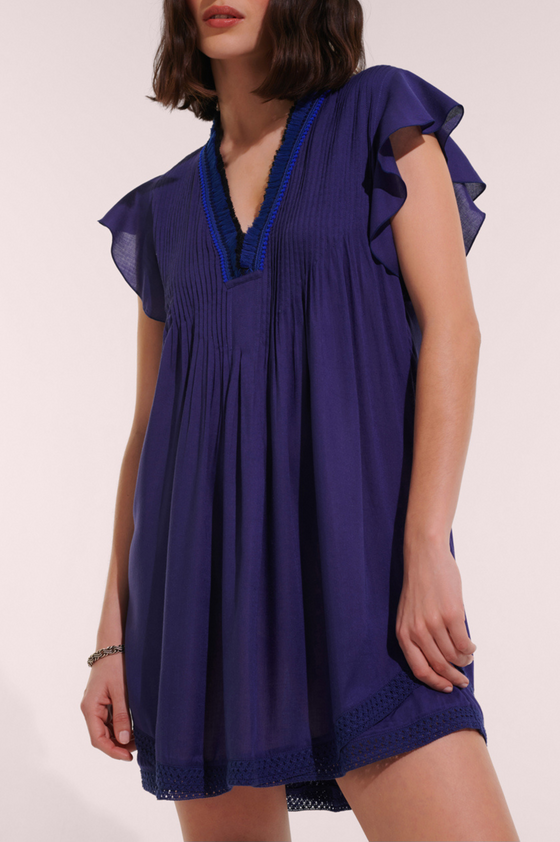Sasha Mini Dress - Royal Blue